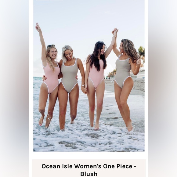 Lainsnow Blush one piece bathing suit - Picture 2 of 5